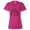 Women’s Relaxed Jersey V-Neck Tee Thumbnail