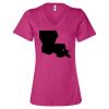 Women’s Relaxed Jersey V-Neck Tee Thumbnail