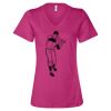 Women’s Relaxed Jersey V-Neck Tee Thumbnail