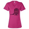 Women’s Relaxed Jersey V-Neck Tee Thumbnail