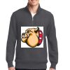 Super Heavyweight 1/4 Zip Pullover Sweatshirt Thumbnail
