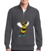 Super Heavyweight 1/4 Zip Pullover Sweatshirt Thumbnail