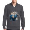 Super Heavyweight 1/4 Zip Pullover Sweatshirt Thumbnail