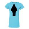 Girls' Fine Jersey Tee Girls' Fine Jersey Tee Thumbnail
