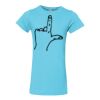 Girls' Fine Jersey Tee Girls' Fine Jersey Tee Thumbnail
