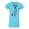 Girls' Fine Jersey Tee Girls' Fine Jersey Tee Thumbnail